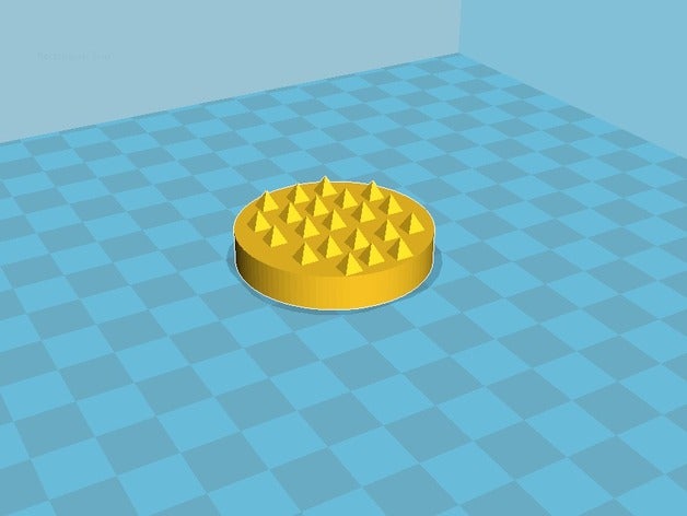 nargile kase folyo yumruk ev madde pratik 3D print model - Mito3D