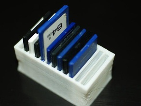 sd tarjeta de la caja equipo 3d print model - Mito3D