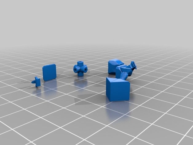 3d imprimíveis velocidade do cubo impressão 3D print model - Mito3D
