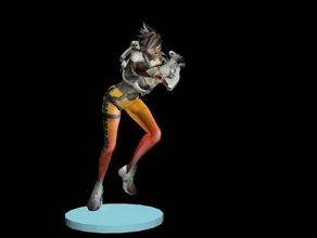 tracer overwatch models 3d print model - Mito3D