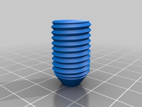 my customized nut parts 3d print model - Mito3D