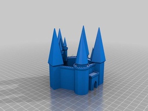 meine angepasste mittelalterliche Festung generator Gebäude Strukturen 3d print model - Mito3D