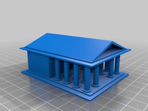 tempio pausania 3d stampa 3d print model - Mito3D