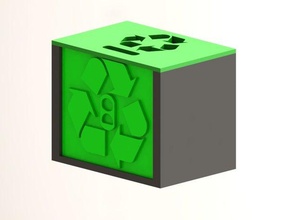 puede tab caja de colección hogar 3d print model - Mito3D