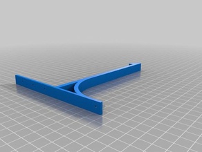 longa prateleira de suporte substituição partes 3d print model - Mito3D