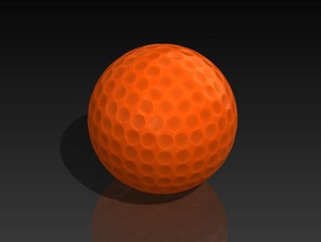 golf ball sport outdoors golfing tee solidworks 3d print model - Mito3D