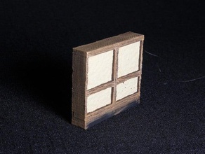 openforge 20 wall construction kit tudor backs toy game accessories dnd tiles dungeon miniatures openforge2 openforgeckit pathfinder rpg tabletop tavern terrain tile wood 3d print model - Mito3D