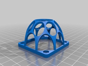 makergear m2 v4 50mm fan guard 3d Drucker Zubehör 3d print model - Mito3D