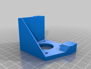 e3d bigbox motor mount dampener printer parts 3d print model - Mito3D
