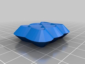 özelleştirilmiş lissajous rakamlar benim matematik sanat 3d print model - Mito3D