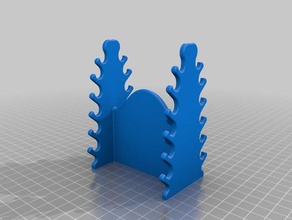 Nadel-Datei Schwert stand kürzeren Kunst 3d print model - Mito3D