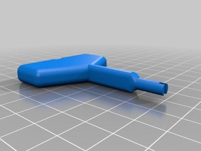 Ventil Kern Schlüssel hand tools 3d print model - Mito3D