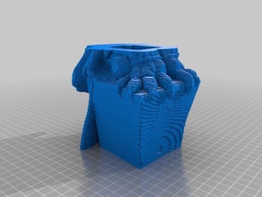 hollowed falcon feet other 3d slash 3d print model - Mito3D