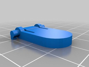 medion Tastatur foot2 - Ersatz Teile angepasst 3d print model - Mito3D