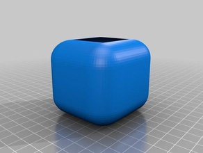rounded planter 3d printing 3d print model - Mito3D