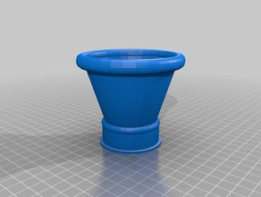 flower pot outdoor garden 3d print model - Mito3D