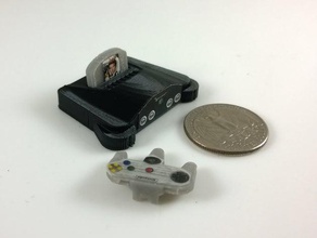 mini nintendo n64 oyuncaklar oyunlar minyatür 64 retro retrogaming ölçekli model 3d print model - Mito3D