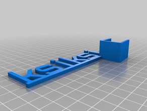 mi personalizados estante hablador organización 3d print model - Mito3D