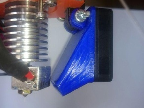 cooling fan duct 40mm flsun 3d printer accessories kossel mini 3d print model - Mito3D