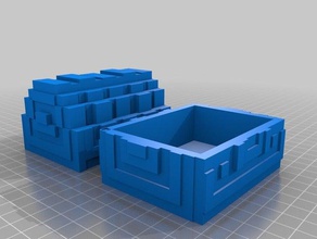 zelda 8 bit cassa del tesoro i giocattoli giochi petto di link scrigno 3d print model - Mito3D