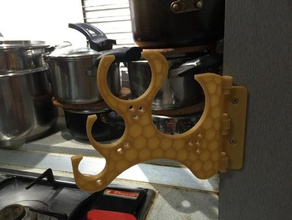 spaghetti corna cucina pranzo misurare strumento di misura 3d print model - Mito3D