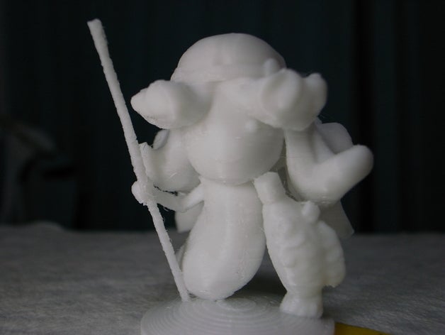 acry-chan sen-gyo sculptures 3D print model - Mito3D
