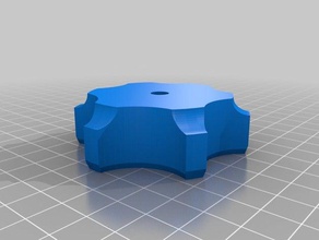 benim parametreli yıldız Topuz aracı özelleştirilmiş parçaları 3d print model - Mito3D