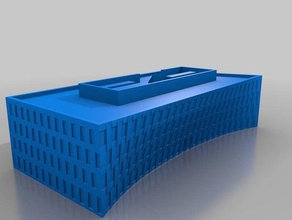 1200 intrepid avenue Gebäude Strukturen 3d print model - Mito3D