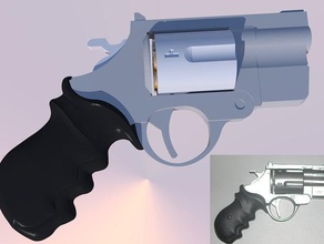 saiyuuki reload sw revolver toy game accessories anime cosplay gun smith special weapon wesson 3d print model - Mito3D
