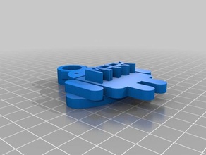 markanddkeychain chaveiros personalizado 3d print model - Mito3D