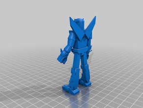 voltron 3d impressão 3d print model - Mito3D