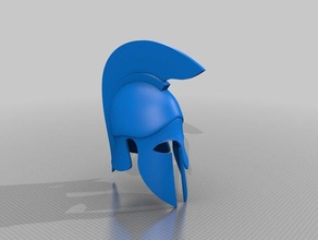 spartan helmet sculptures 3d print model - Mito3D