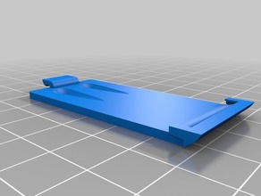 electra klima uzaktan kumanda kapak durumu yedek parçaları 3d print model - Mito3D
