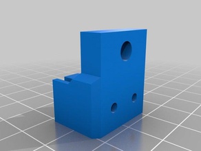 makerfarm i3v axis endstop bracket 3d printer parts prusa 3d print model - Mito3D
