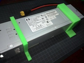 hp dps 600 holder diy power supply 3d print model - Mito3D