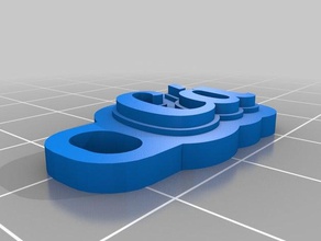 c&aacute keychains customized 3d print model - Mito3D
