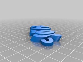 sophie name keyring organization customized 3d print model - Mito3D