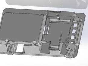 smartipi de toque traseira computador raspberry pi 3d print model - Mito3D
