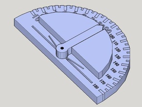 protractor handy tool math case compass makeredchallenge2 mathproject pen pencil rubber ruler storage 3d print model - Mito3D