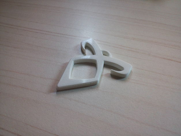 shadowhunters angelico rune accessori 3D print model - Mito3D