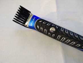 gillette shaver combs bathroom beard trimmer electric shaving 3d print model - Mito3D