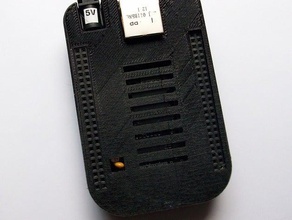 beaglebone black caso di ventilazione elettronica 3d print model - Mito3D