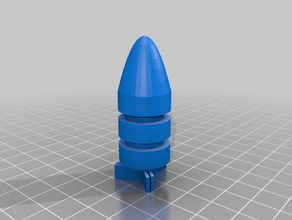 krik foguete 3d impressão 3d print model - Mito3D