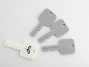 house key other 3d print model - Mito3D
