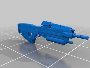 halo fucile 3d stampa 3d print model - Mito3D