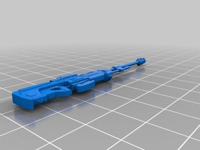 halo reach rifle sniper 3d impressão 3d print model - Mito3D