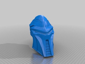 cylon kask 3d baskı 3d print model - Mito3D