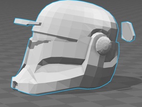 sw rc balde de capacete 3d impressão 3d print model - Mito3D