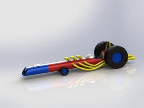 wacky races varoom roadster toys games solidworks sports car Wacky Races 3d print model - Mito3D
