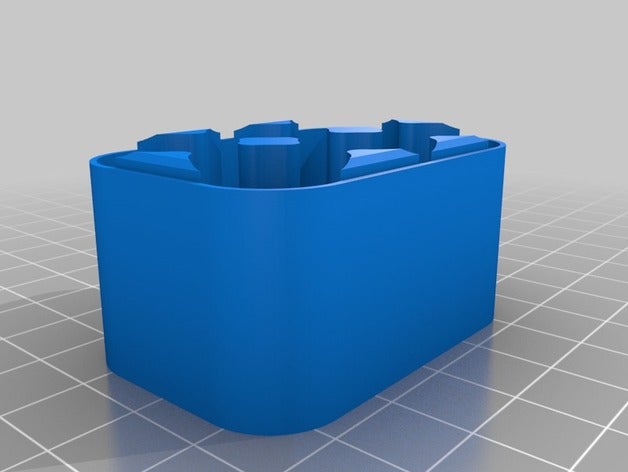 cr123 6pc containers customized 3D print model - Mito3D